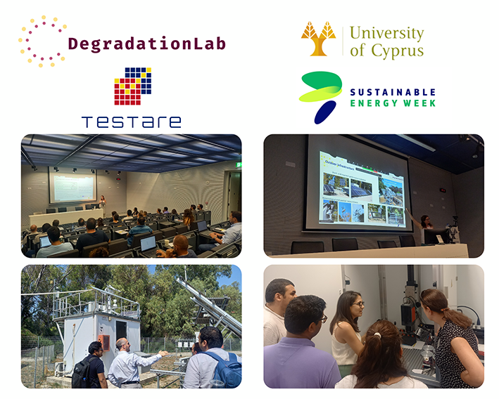 Great success for the 1st Cypriot PV Workshop, a Joint Event of the “DegradationLab” and “TESTARE” Projects!